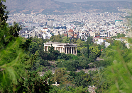 Hephaisteion - the temple of Hephaistos