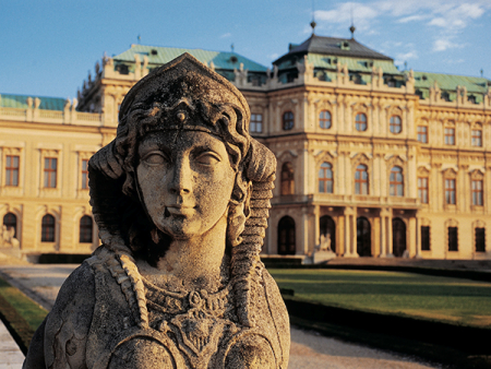 The Belvedere Palace, adjacent to the hotel