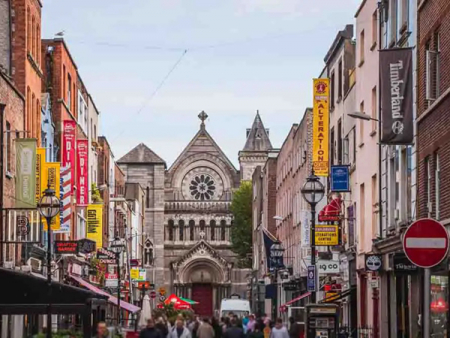 The Grafton Street in Dublin